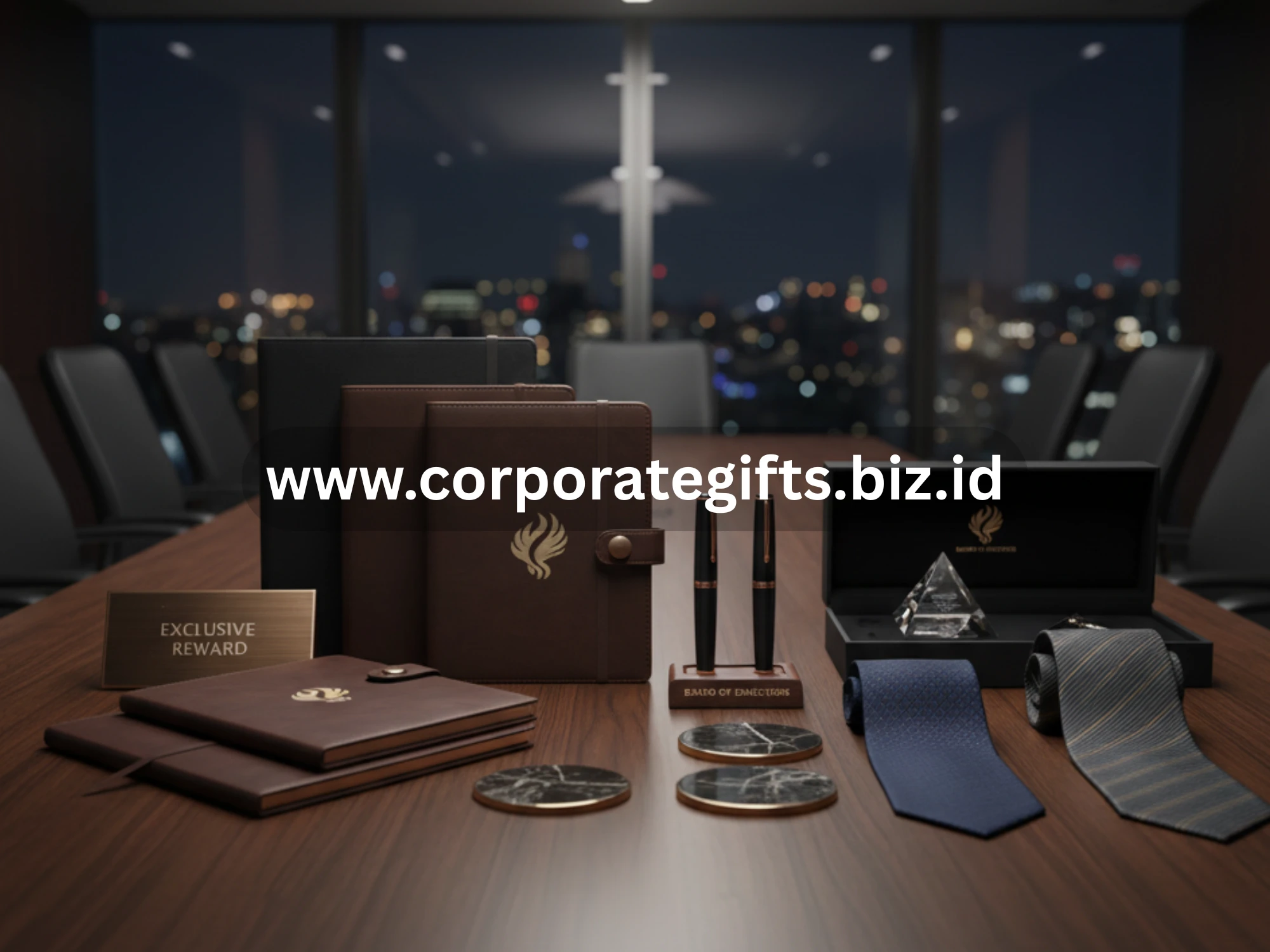 gift box eksekutif custom branding sebagai apresiasi untuk jajaran komisaris perusahaan